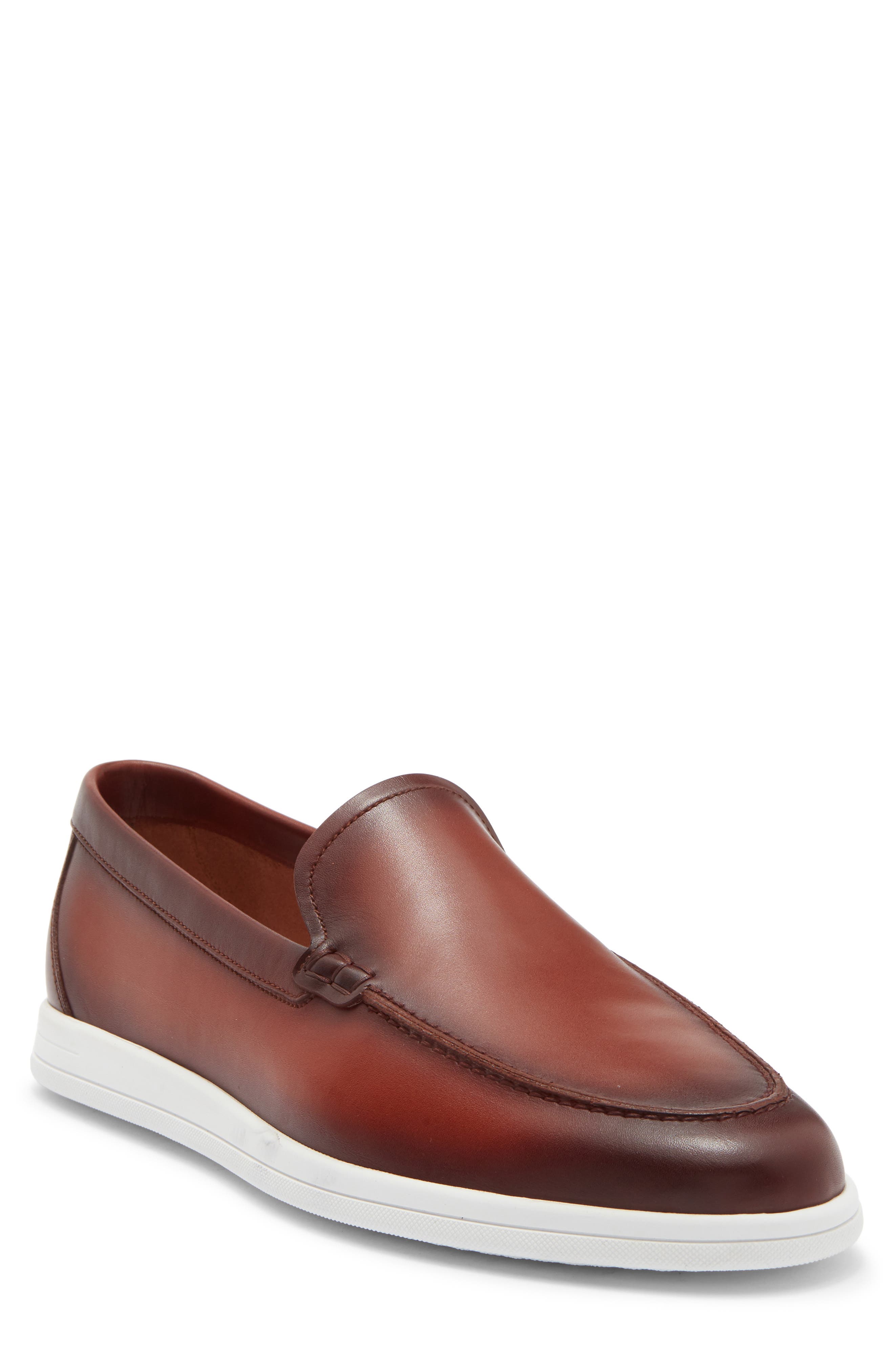 Slip-On Loafer, Main, color, COGNAC