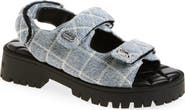 Marc Jacobs The Quilted Denim Sunny Sandal