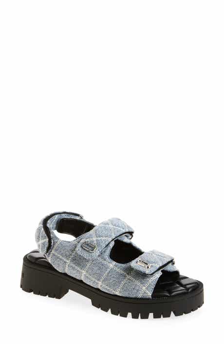 Marc Jacobs The Quilted Denim Sunny Sandal