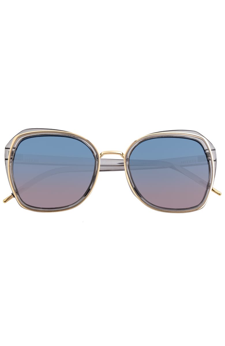 BERTHA Jade Polarized Sunglasses, Alternate, color, Grey/Blue