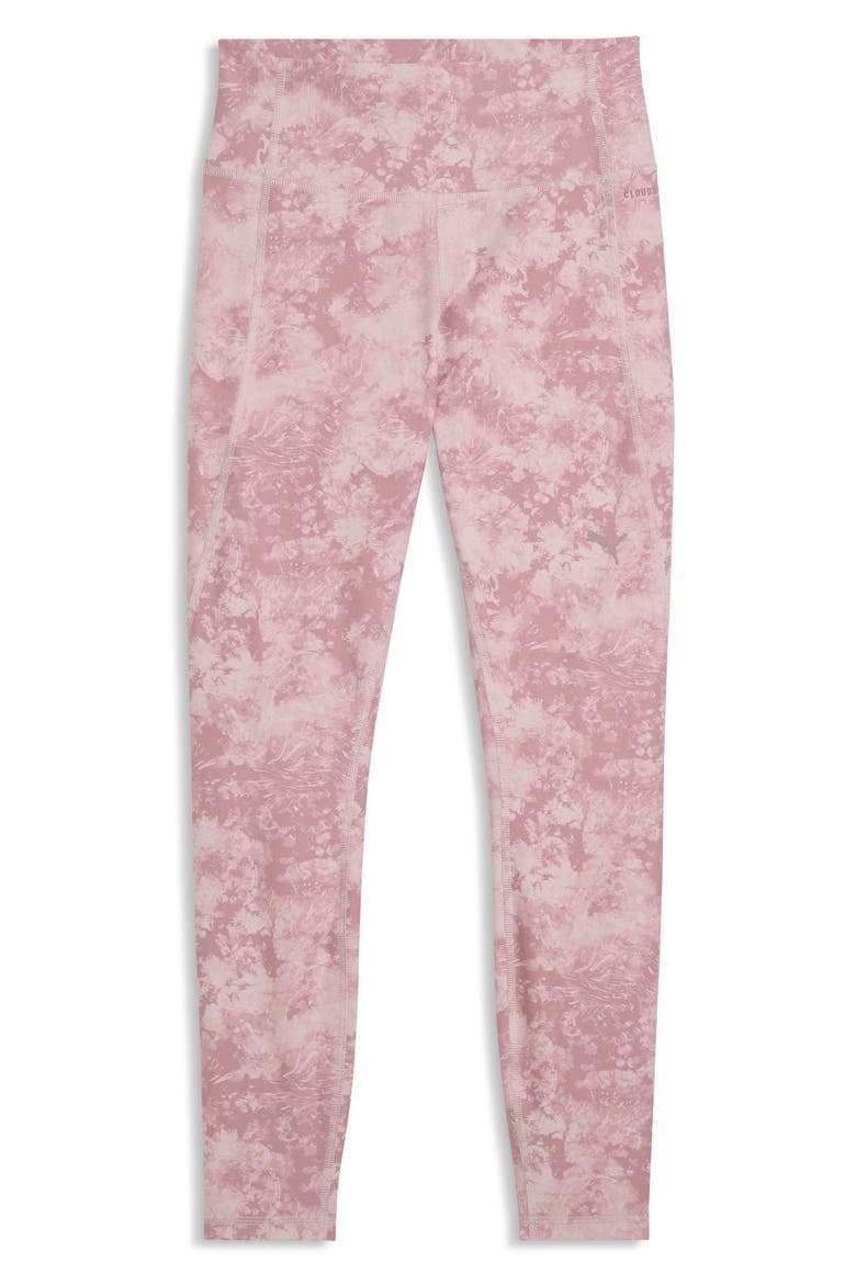 Cloudspun High Waist Full Length Tight Print Performance Leggings, Alternate, color, MISTY PINK