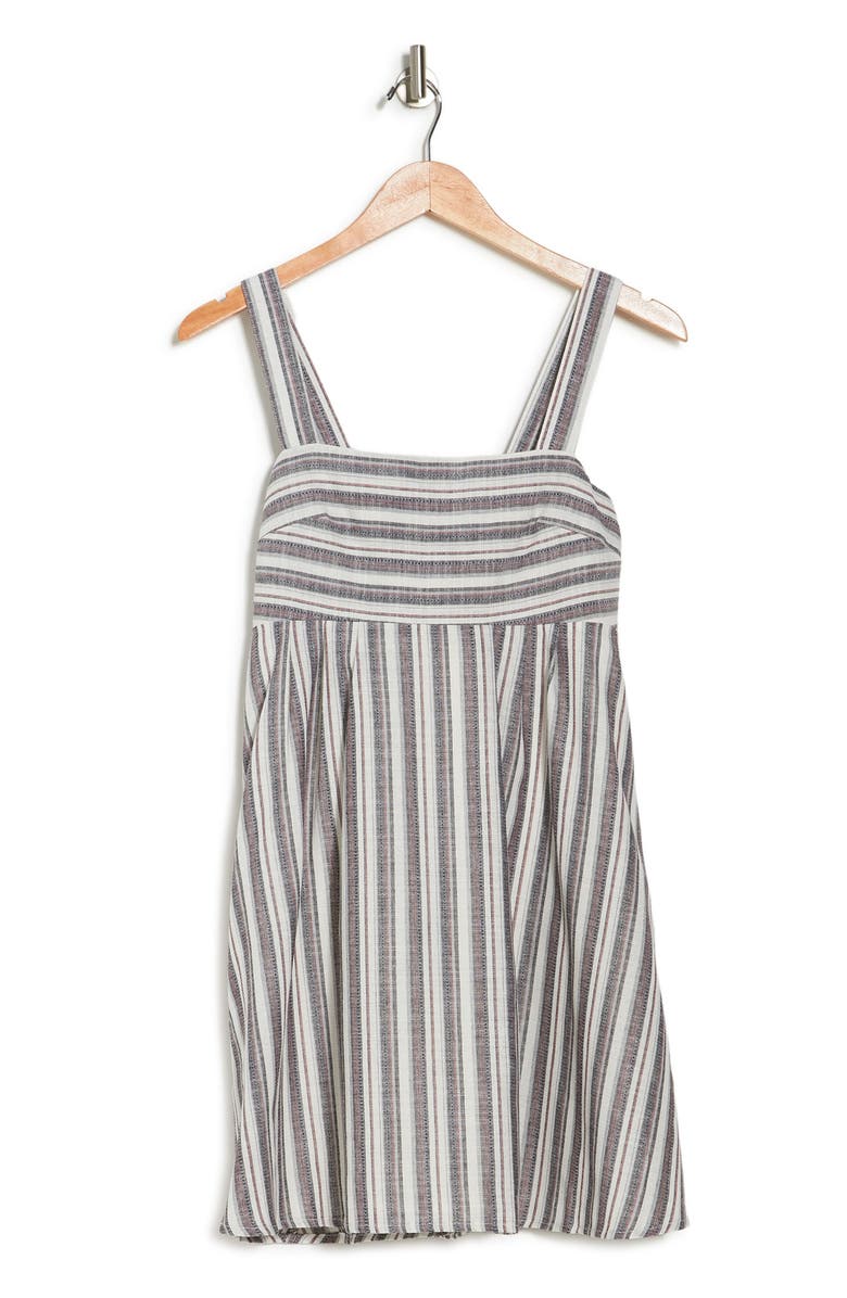 BCBGeneration Woven Tie Back Dress, Alternate, color, 