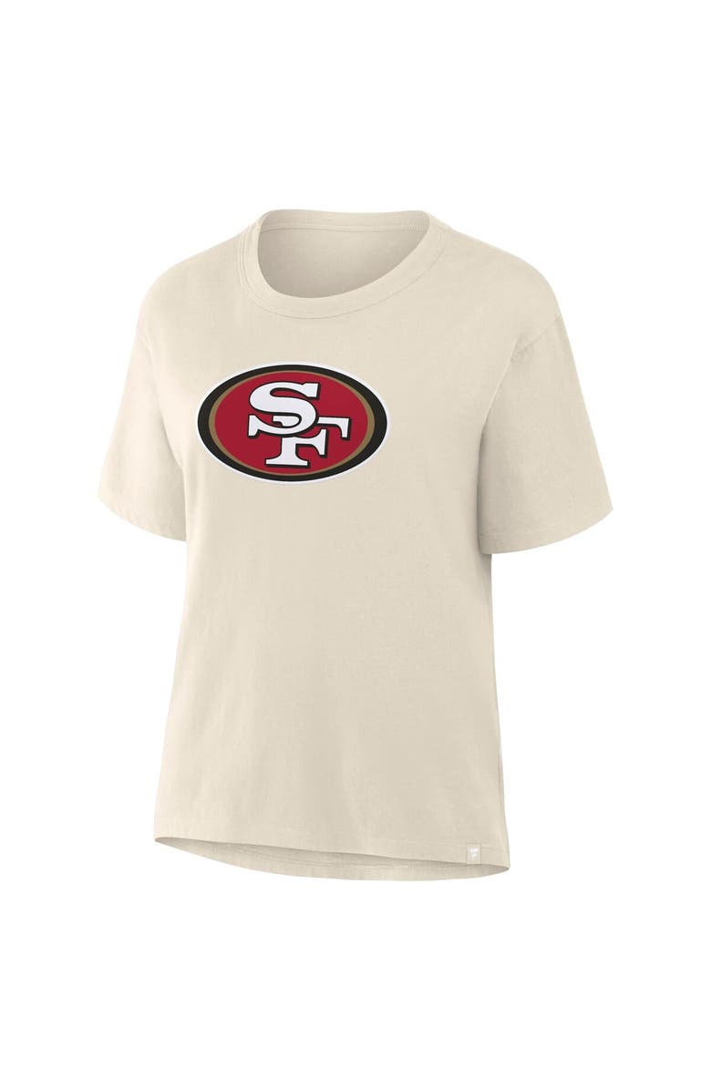 FANATICS Women's Fanatics Cream San Francisco 49ers Dove Legacy T-Shirt, Alternate, color, Cream