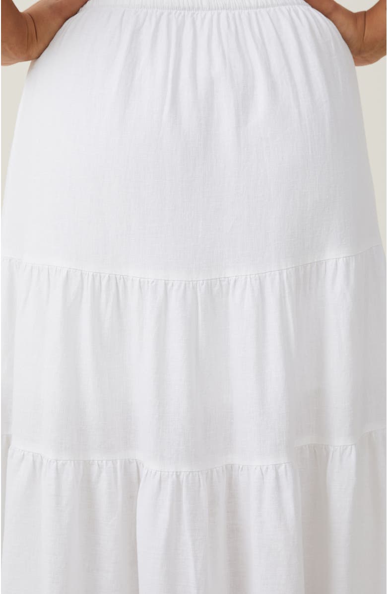 Cotton On Haven Tiered Maxi Skirt, Alternate, color,