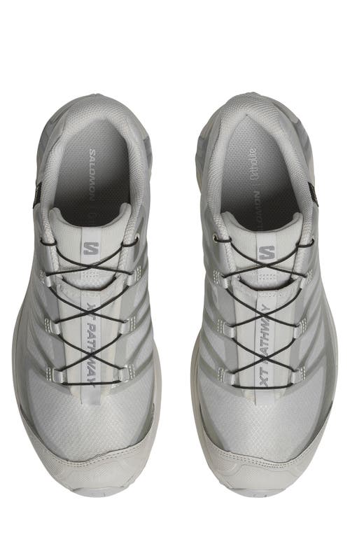Salomon Gender Inclusive Xt-pathway Gore-tex® Sneaker In Lunar Rock