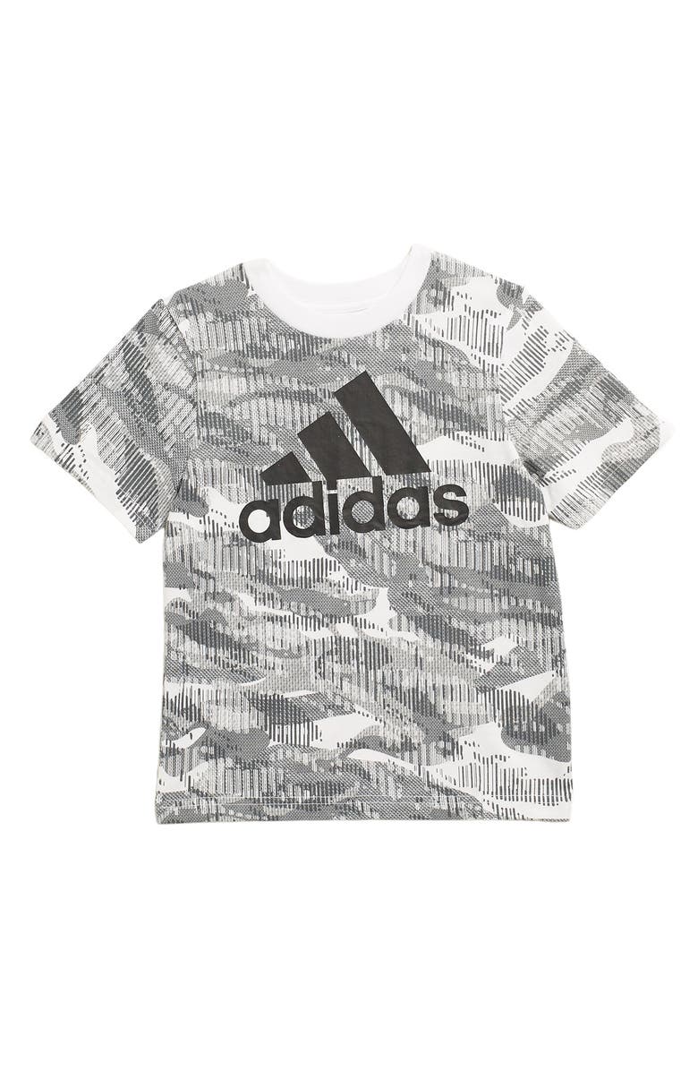 adidas Printed Camo Tee, Main, color,