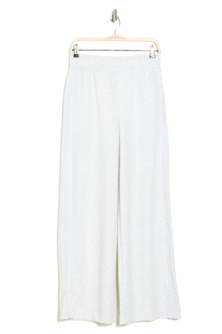 Divergent Scuba Wide Leg Pants, Alternate, color, HEATHER LIGHT GREY