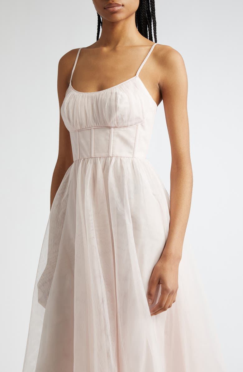 Corset Bodice Tulle Dress