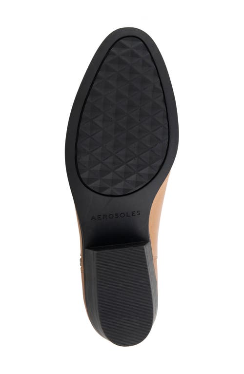 Aerosoles Collaroy Side Zip Bootie In Brown