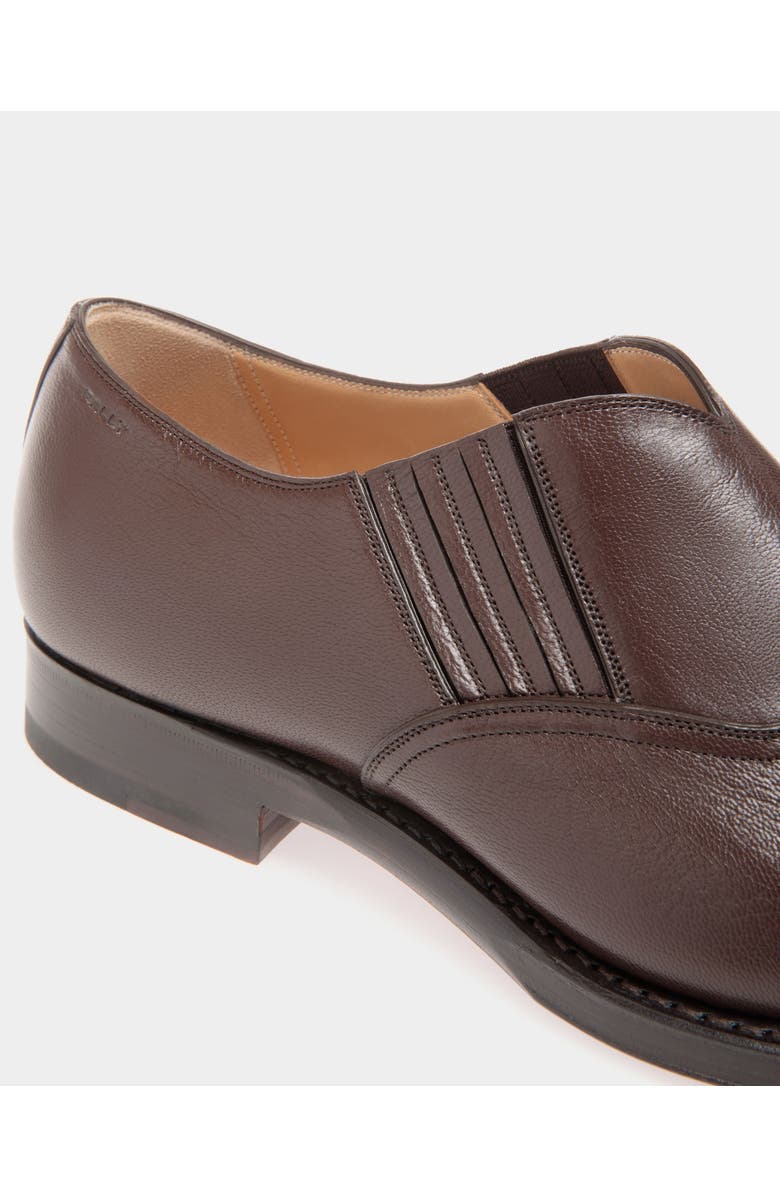 Bally Scribe Loafer in Leather, Alternate, color, Brown