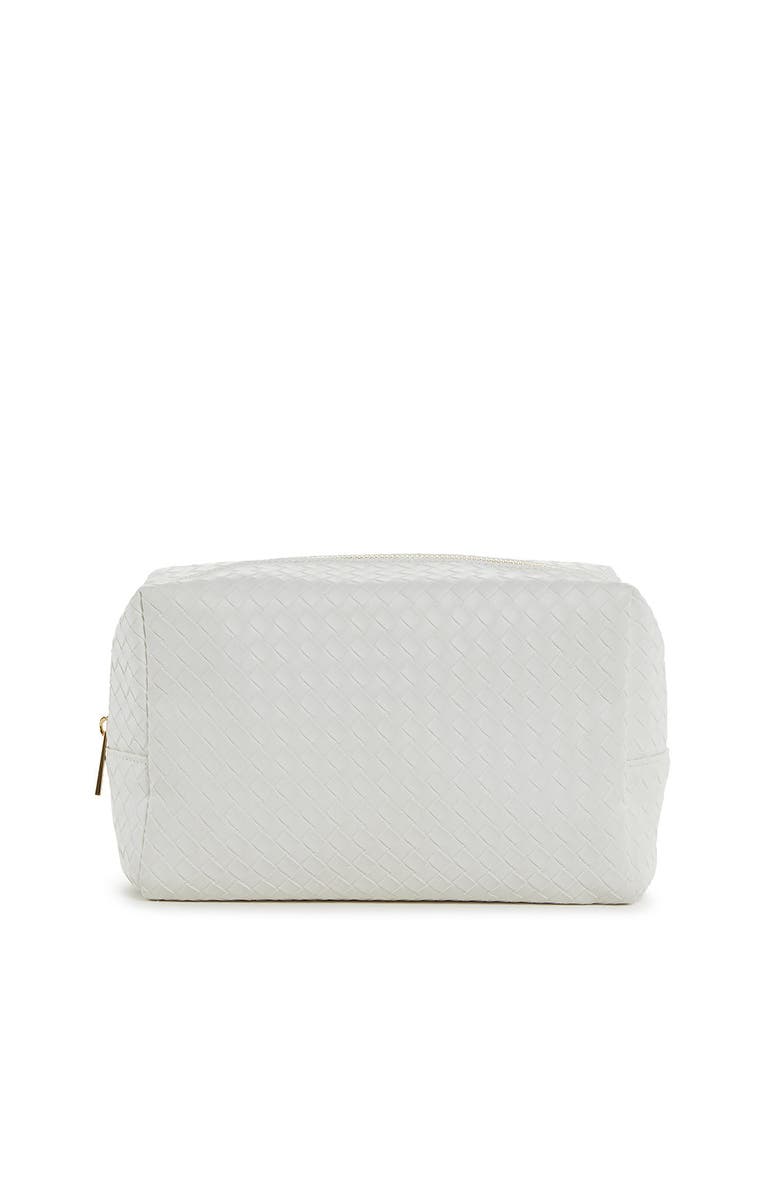 TRVL Design Woven Cosmetic Bag, Main, color,