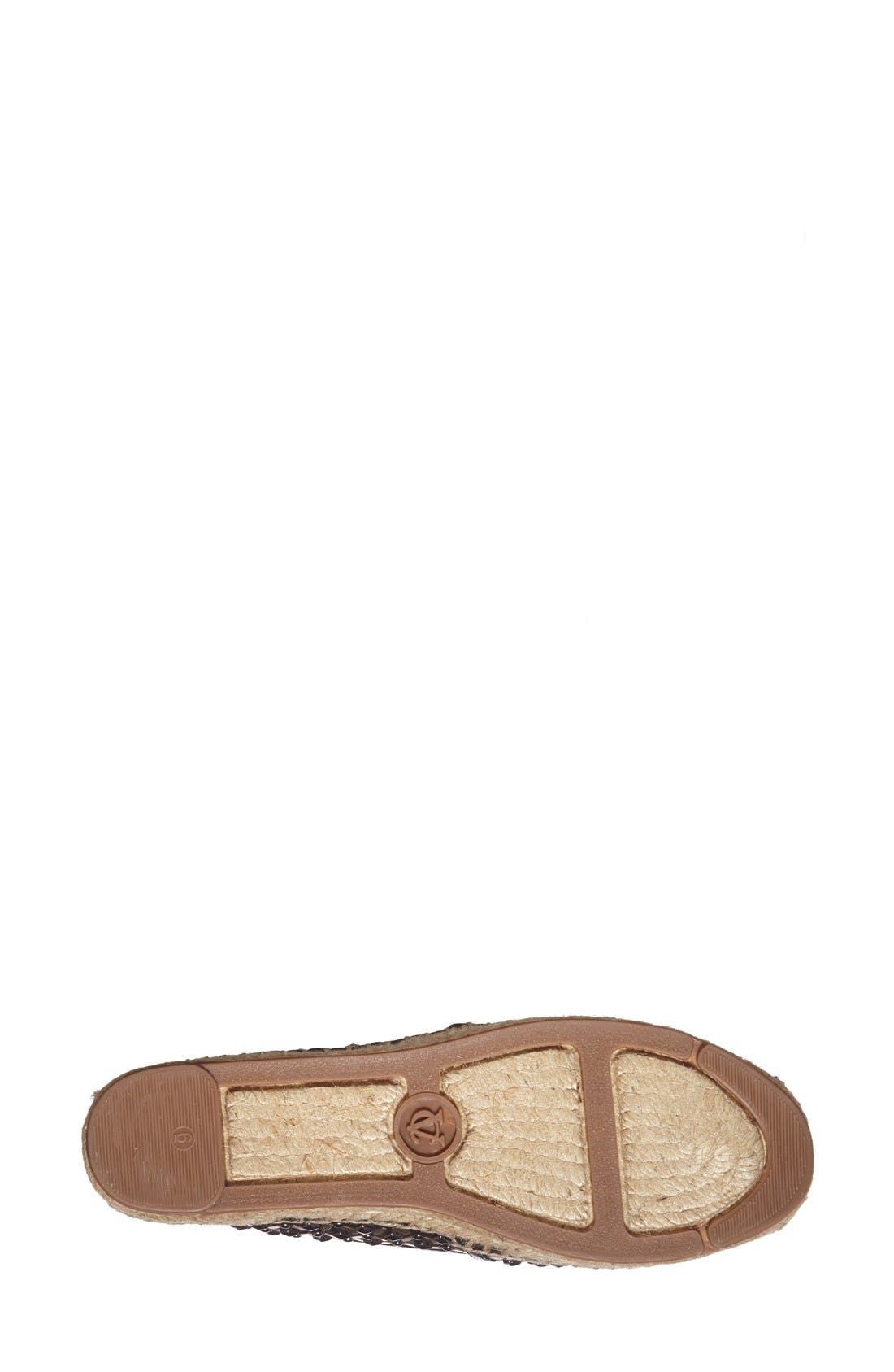 'Calada' Studded Leather Slip-On, Alternate, color, BLACK
