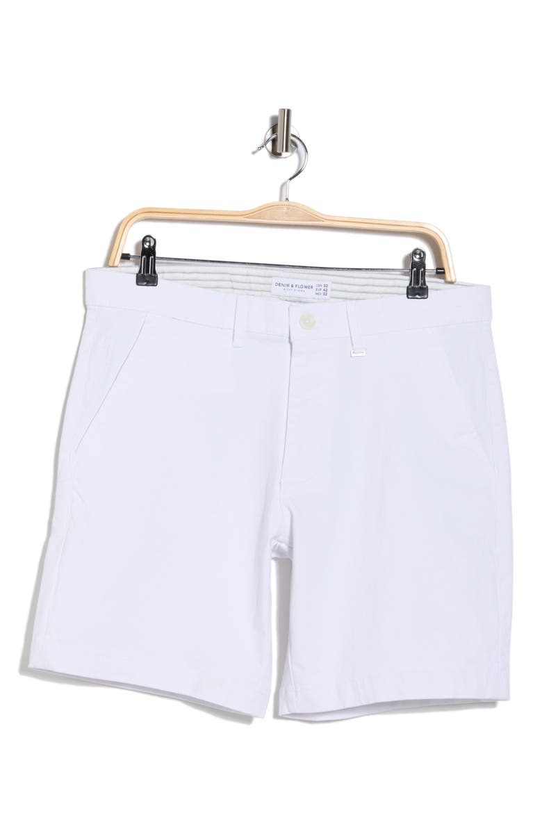 Fixed Waist Shorts, Alternate, color, WHITE