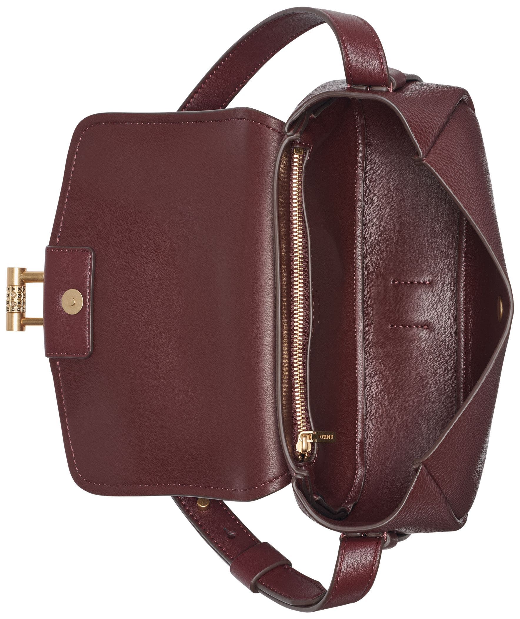 DKNY Karlie Baguette, Alternate, color, Aged Wine