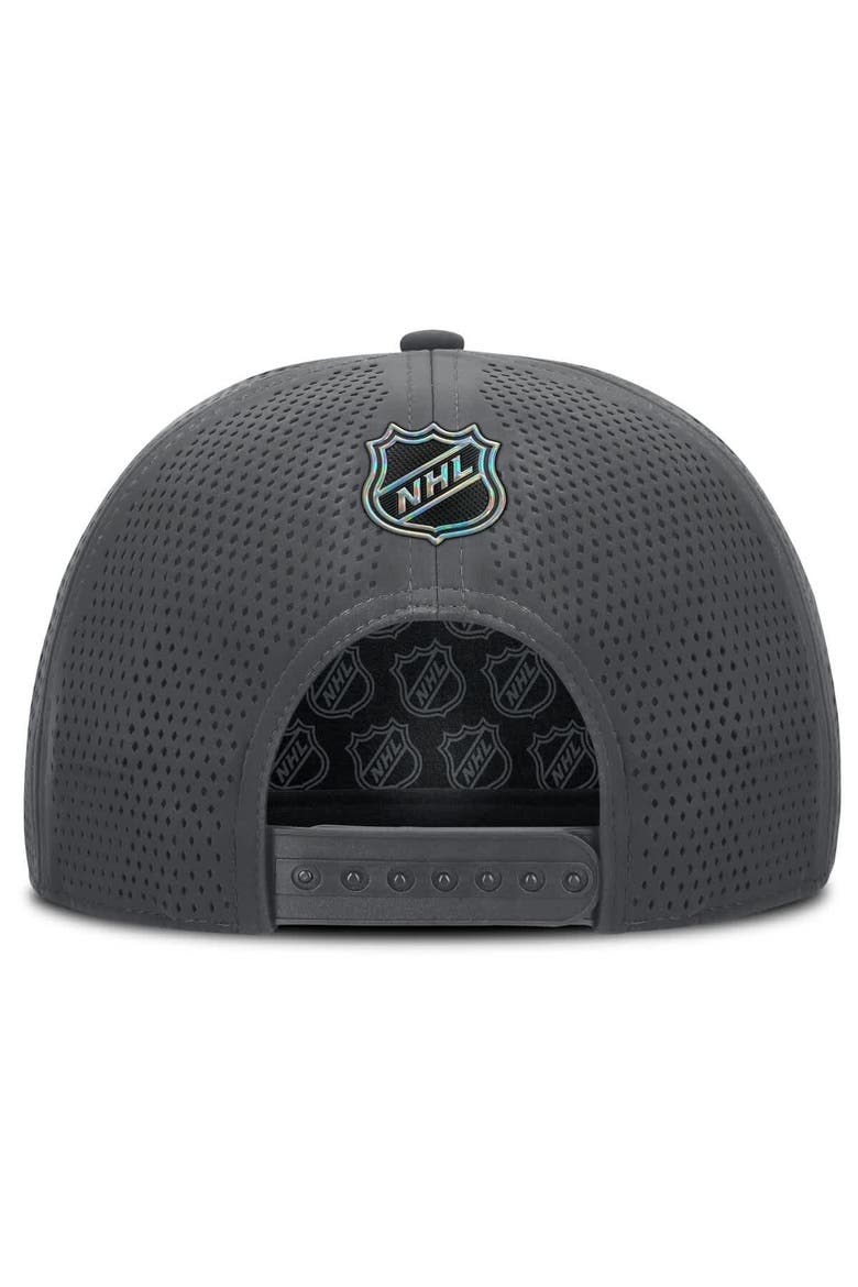 Men's Fanatics Charcoal Vegas Golden Knights Authentic Pro Rink Adjustable Hat, Alternate, color, Charcoal
