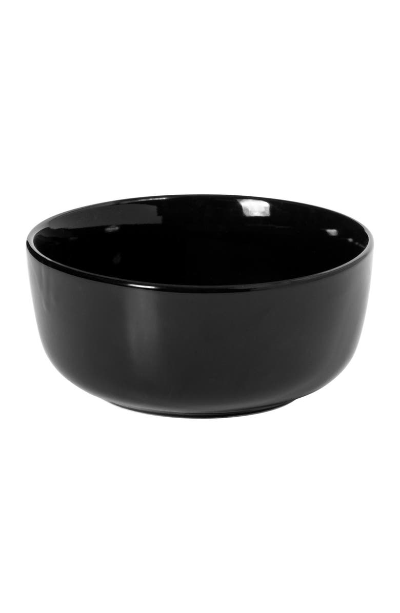 Gibson Home Oslo 12 Piece Porcelain Dinnerware Set, Alternate, color, Black