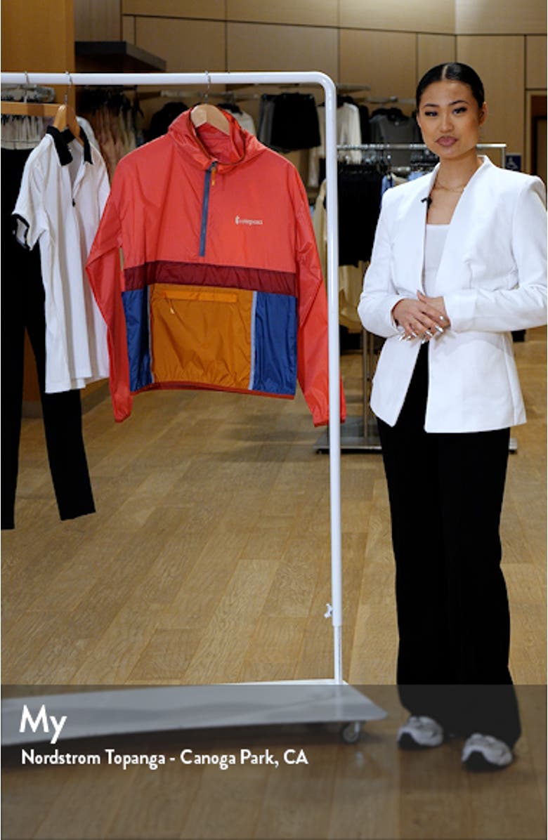 Teca Water Resistant Half-Zip Anorak, sales video thumbnail