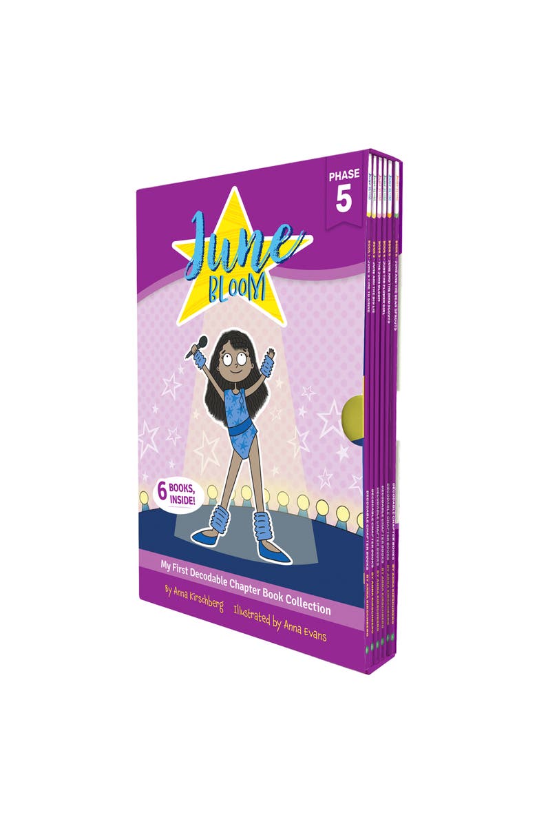 Junior Learning June Bloom Phase 5 Books, 6 Stories, Alternate, color, Multicolored