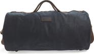 Barbour Waxed Canvas Duffle Bag
