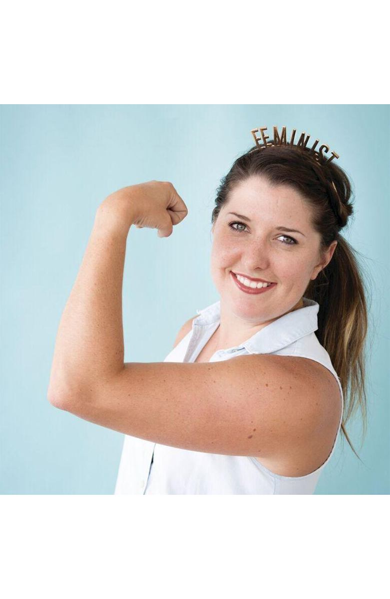 Jollity
Co Witty Metal Headband, Alternate, color, Feminist