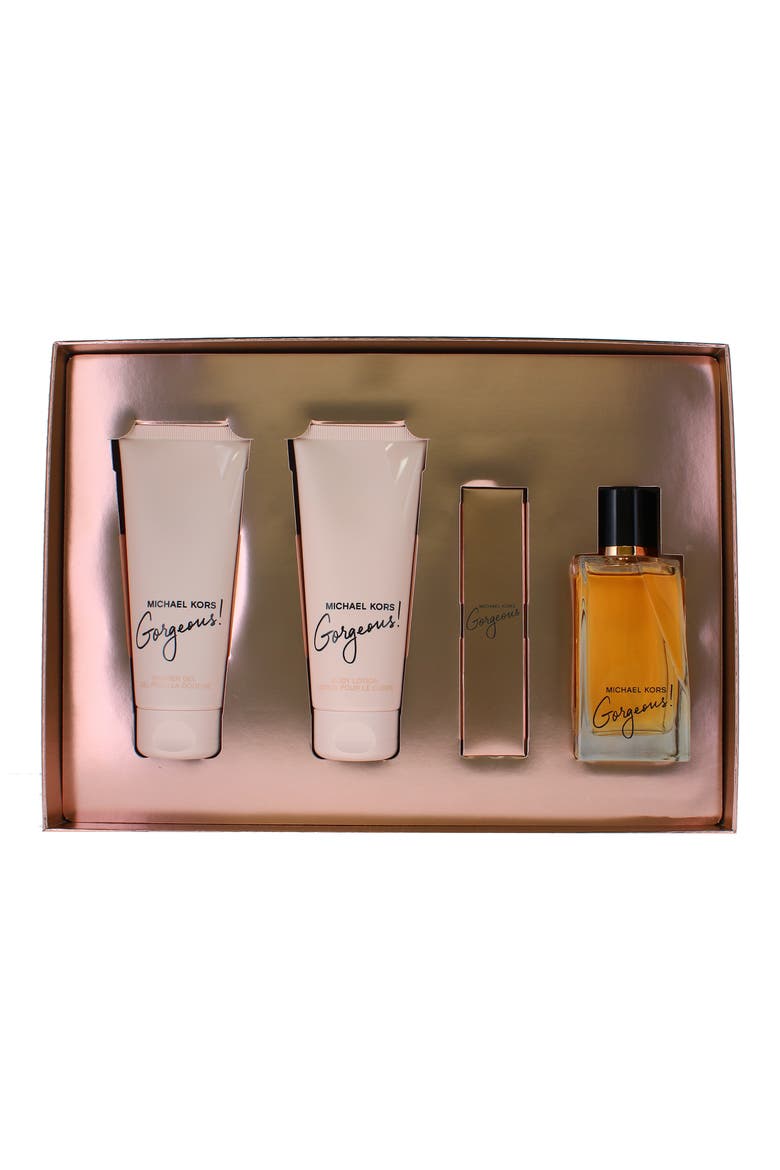 Gorgeous Eau de Parfum Set, Main, color, NO COLOR