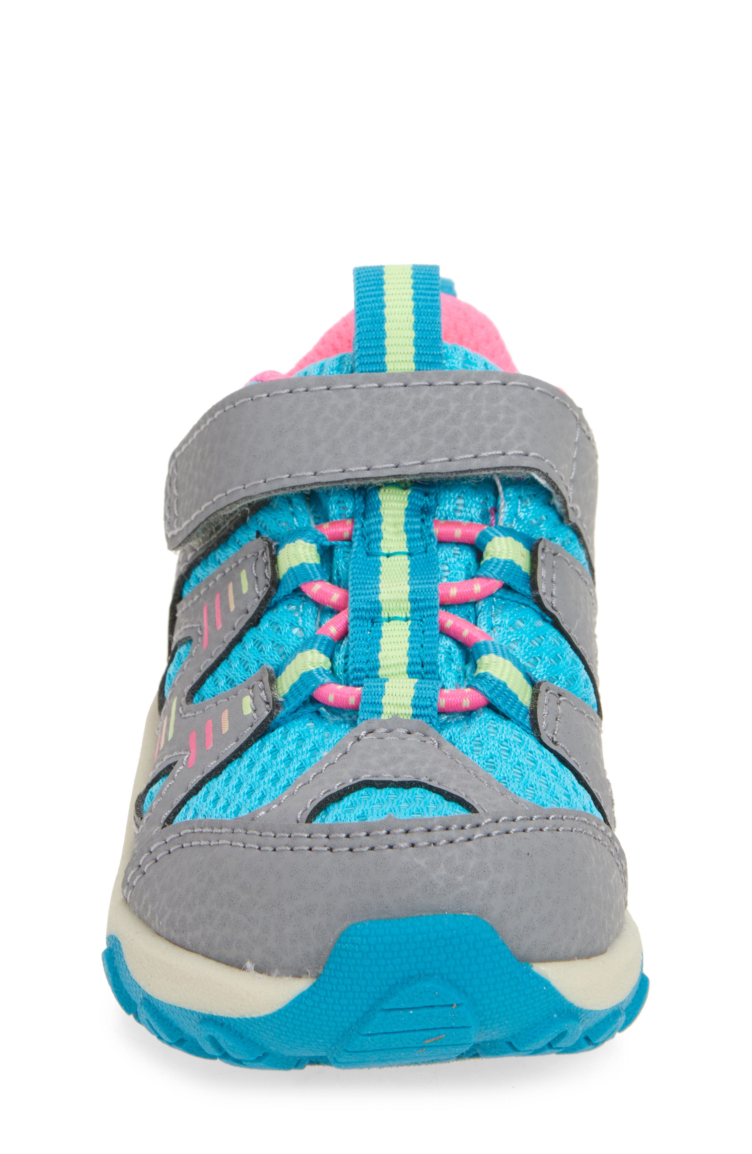Merrell Kids' Trail Chaser Jr. Sneaker, Alternate, color, Grey/ Turquoise/ Multi