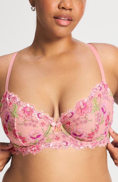 Boho Glow Lace Unlined Demi Bra
