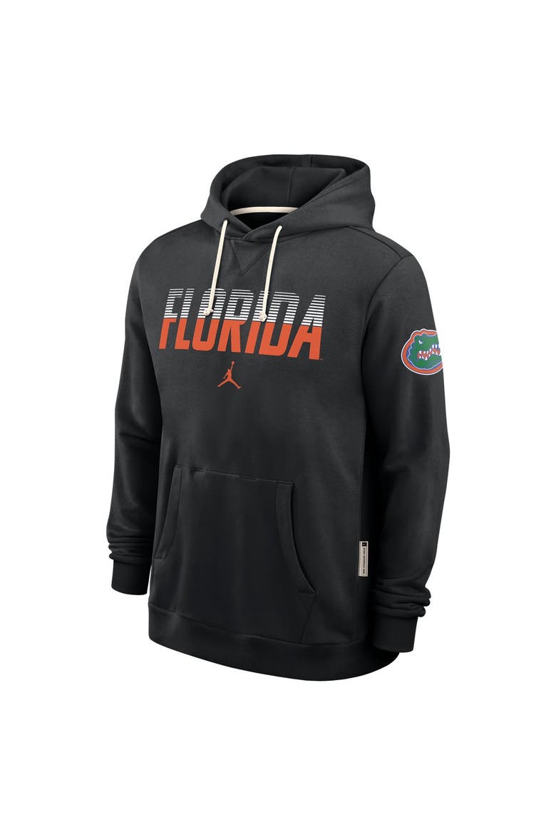 Men's Jordan Brand Black Florida Gators 2026 Sideline Standard Issue Dri-FIT Hoodie, Alternate, color, Black