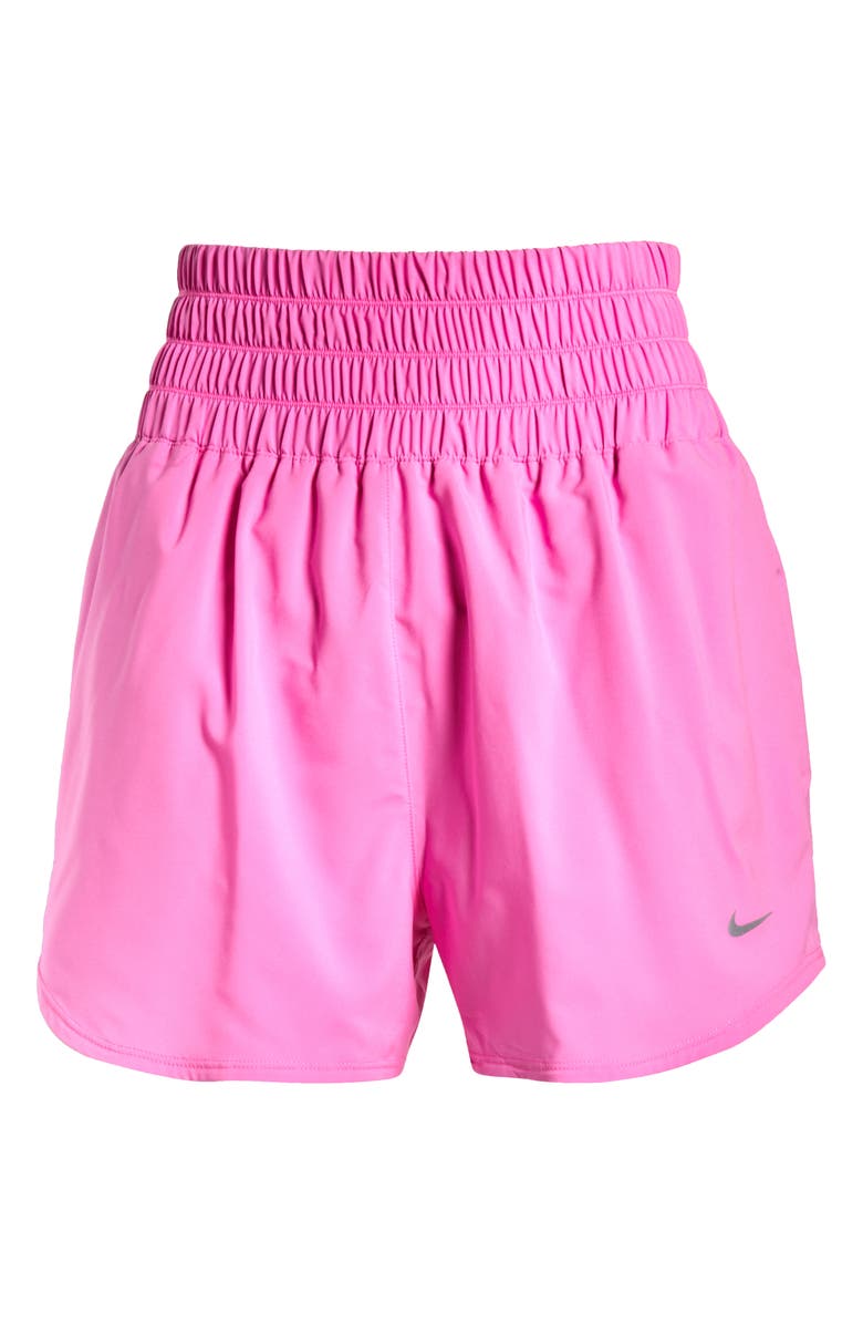 Nike Dri-FIT Ultrahigh Waist 3-Inch Brief Lined Shorts, Alternate, color, Playful Pink/Reflective Silver