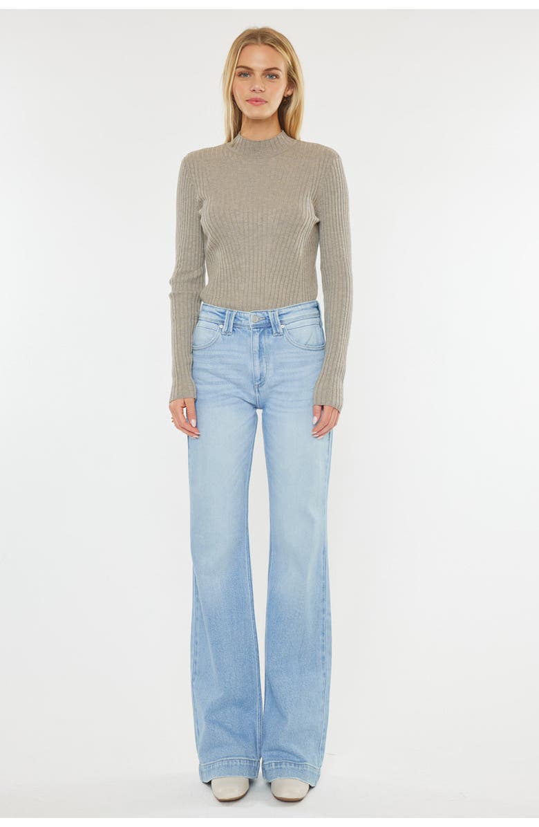 KanCan Juliany High Rise Holly Flare Jeans, Alternate, color, Light Wash