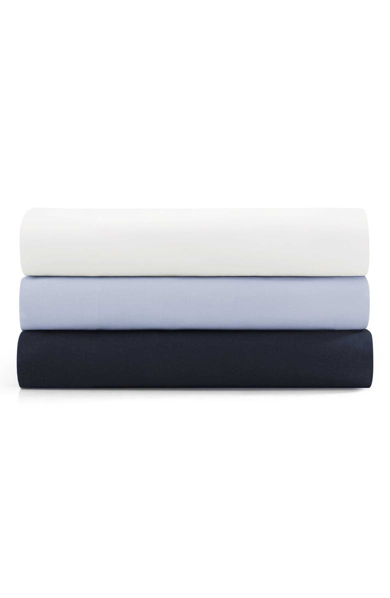 Tommy Hilfiger Performance Cooling Cotton Sheet Set, Alternate, color, Bright White
