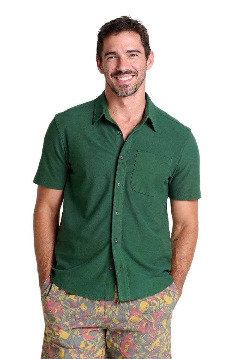 Toad & Co Men's Yerba Short Sleeve Shirt, Main, color, 
