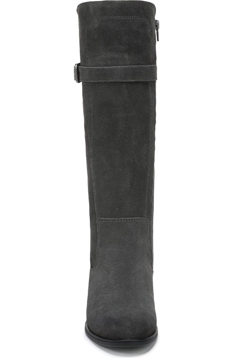 Naturalizer Kenna Knee High Boot, Alternate, color, Grey Suede