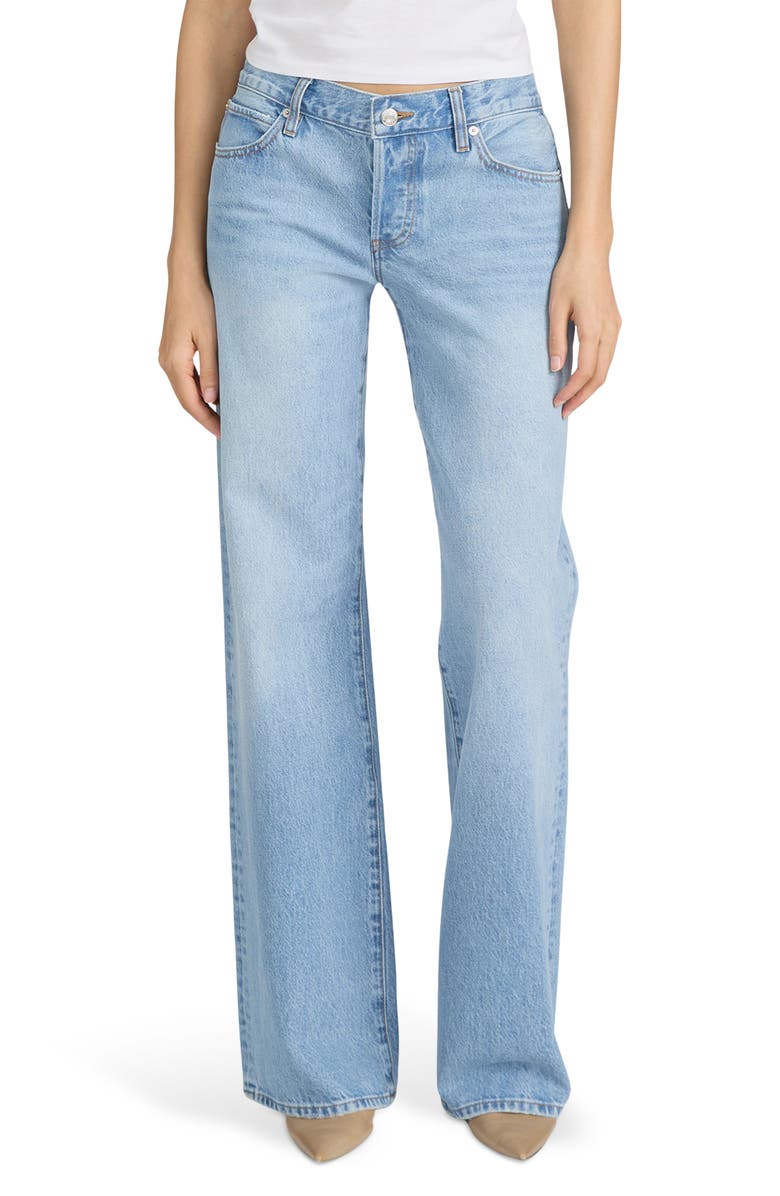 FRAME x Amelia Gray The Gray Relaxed Bootcut Jeans, Main, color, Unknown