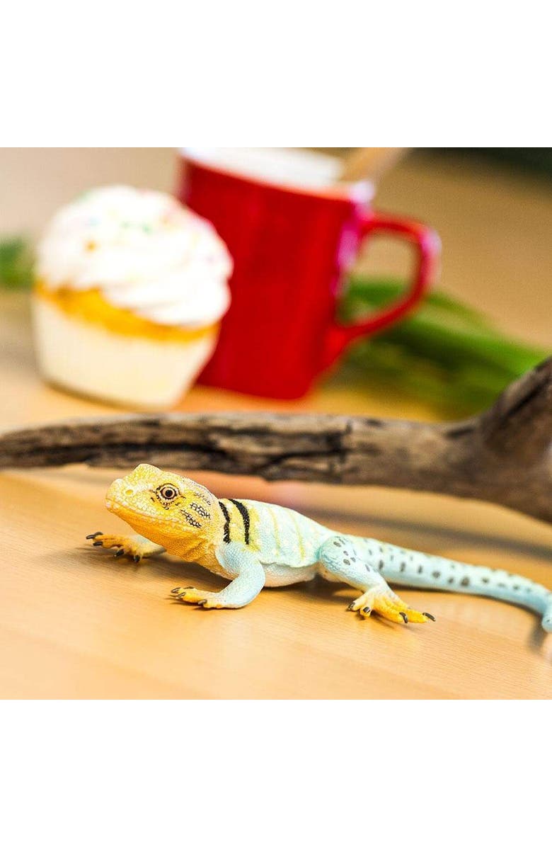 Safari Ltd. Collared Lizard Toy, Alternate, color, NO COLOR