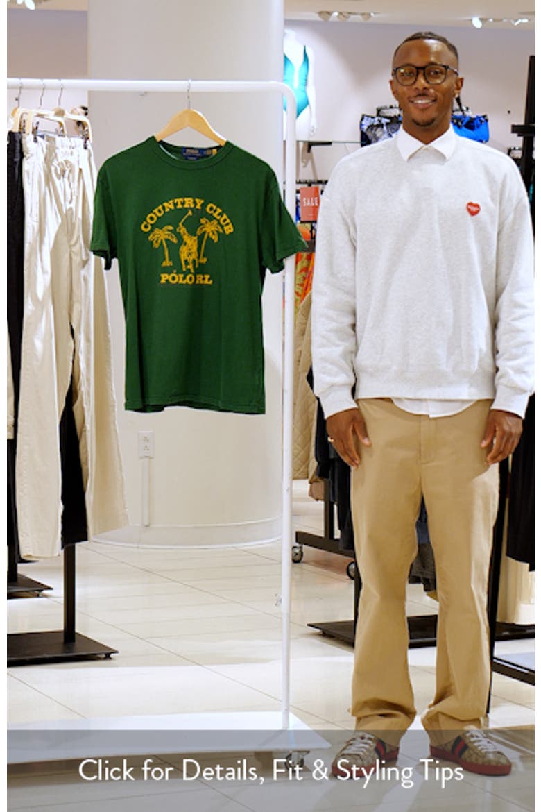 【POLO RALPH LAUREN】 COUNTRY CLUB Tシャツ Polo Ralph Lauren Classic Fit Country Club Cotton Graphic T-Shirt