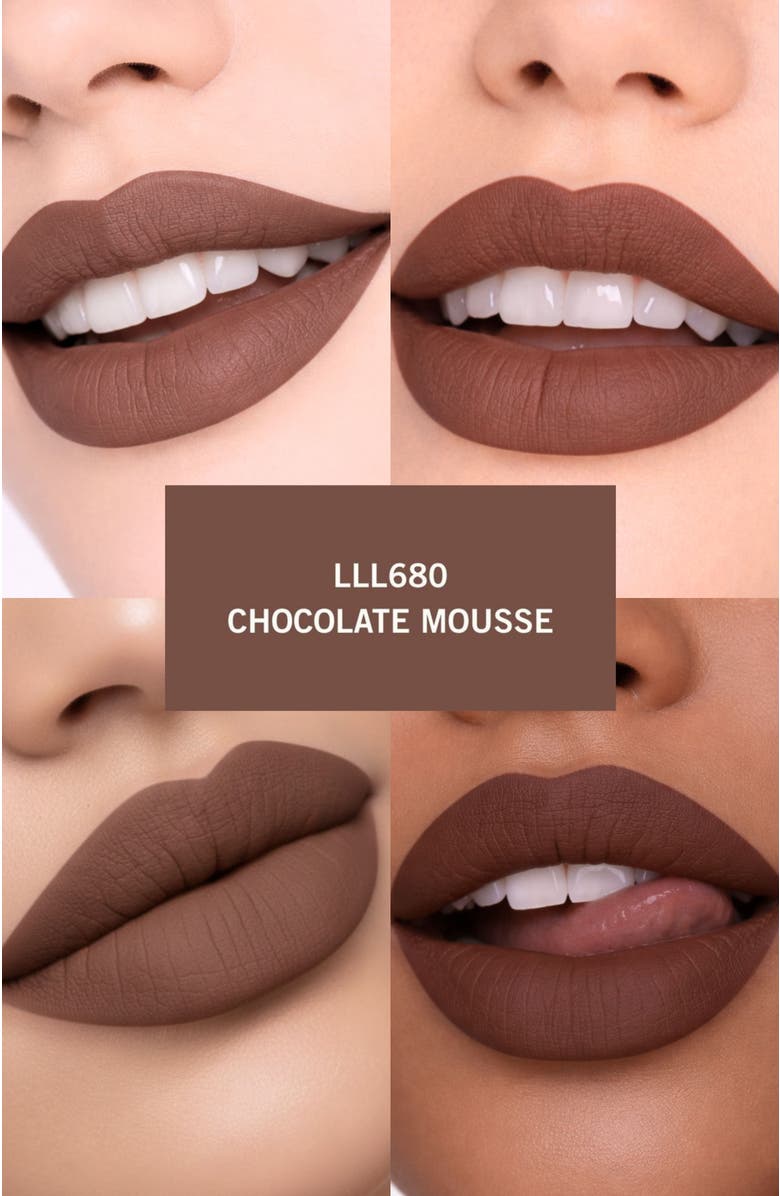 Siia Cosmetics Change Agent Long-Lasting Matte Liquid Lipstick, Alternate, color, Chocolate Mousse