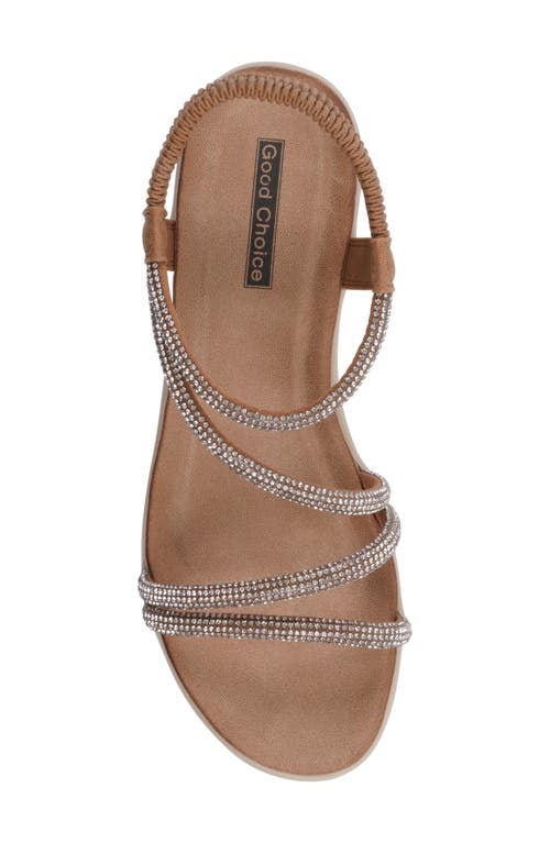 Gc Shoes Sol Comfort Platform Sandal In Gold