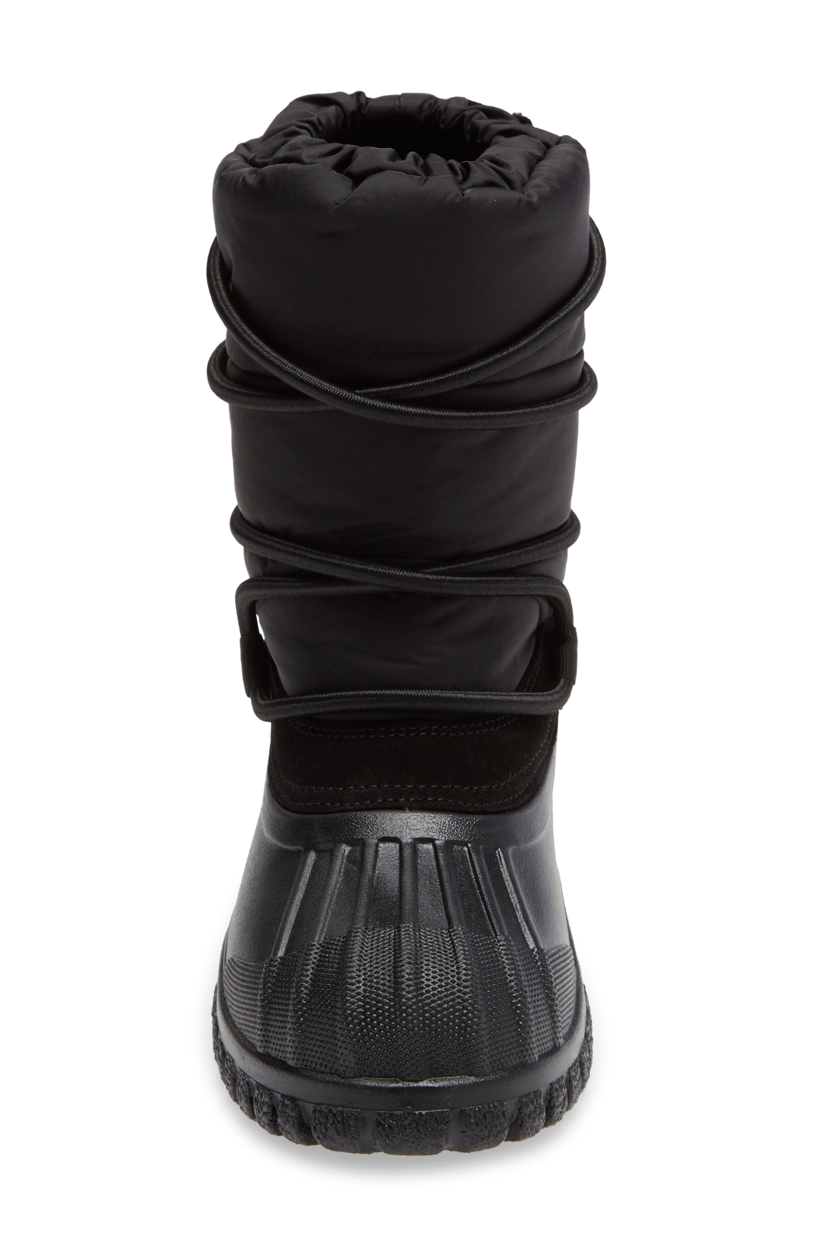 Moncler Chris Faux Fur Lined Waterproof Snow Boot, Alternate, color, 