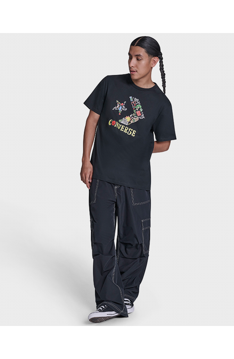 Converse Accessories T-Shirt, Alternate, color, Converse Black