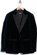 BOSS Hutson Velvet Tuxedo Jacket