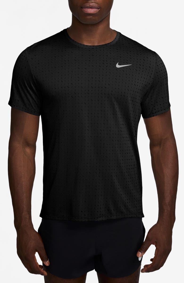 Nike Dri-FIT Miler Breathe Short Sleeve Running T-Shirt, Main, color,