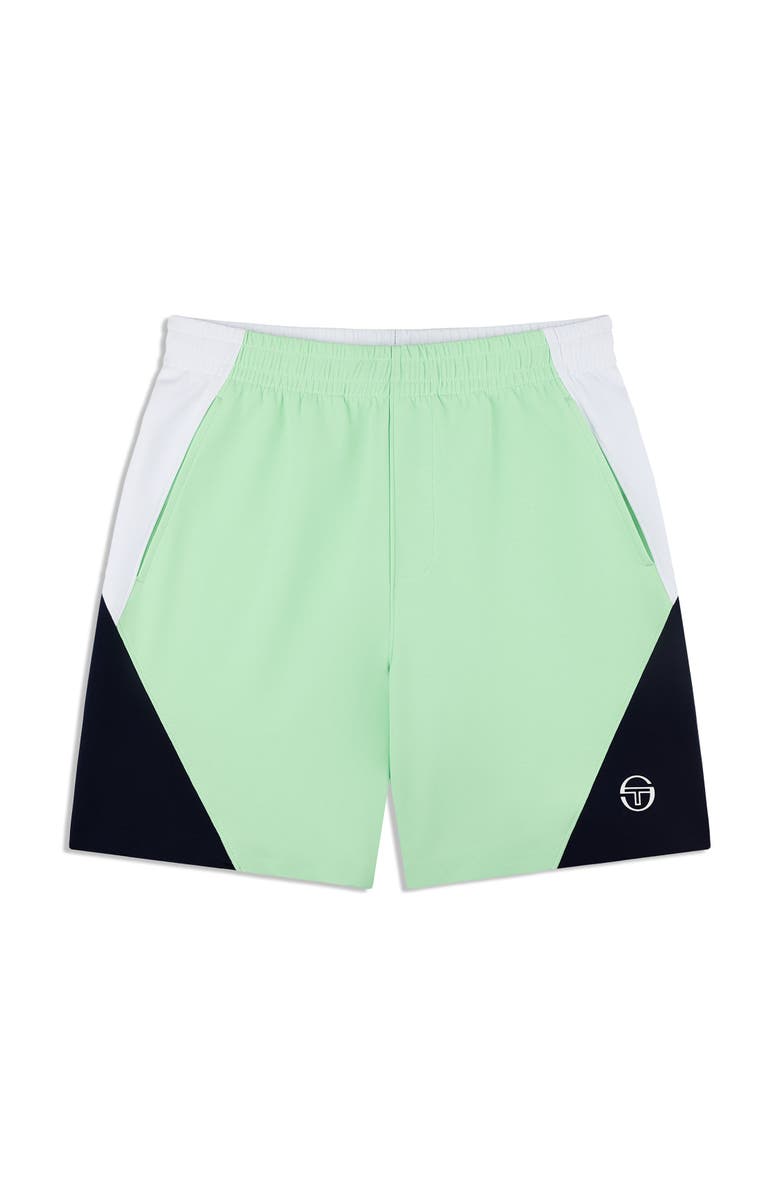 Sergio Tacchini Pagia Court Short, Alternate, color, Green Ash