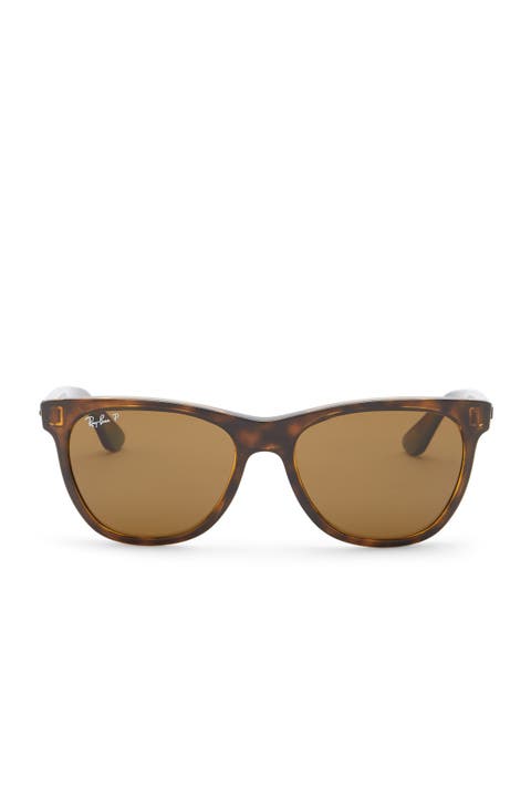 54mm Polarized Wayfarer Sunglasses