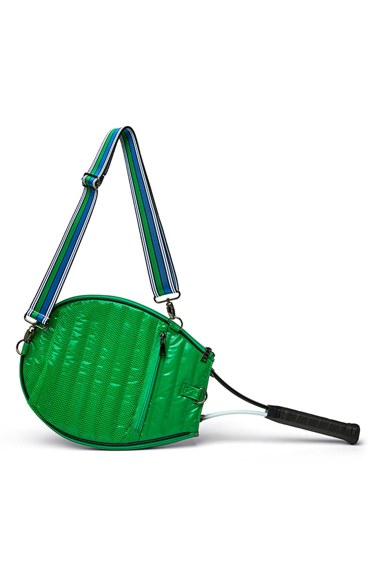 Love Royln Tennis Bag, Alternate, color, CLUB GREEN PATENT