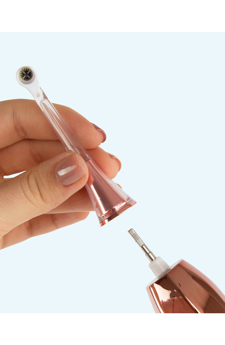 Supersmile Zina45 Sonic Pulse Toothbrush Replacement Polishing Head, Alternate, color, Chrome Rose