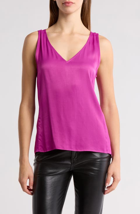Double V-Neck Tank