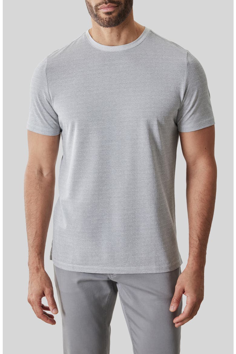Roscoe Crewneck T-Shirt, Main, color, MONUMENT GREY