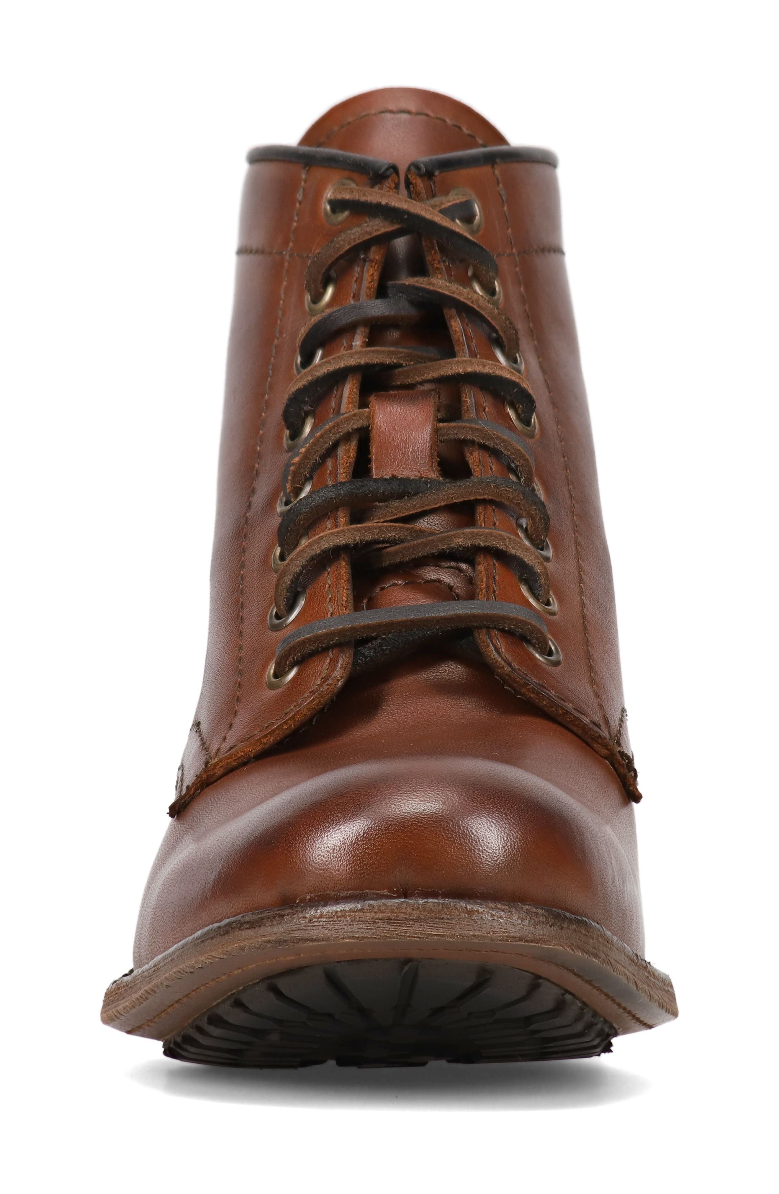 Tyler Flex Lace-Up Boot, Alternate, color, COGNAC