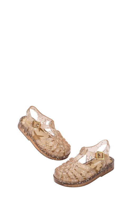 Melissa Kids' Possession Metallic Jelly Sandal In Brown